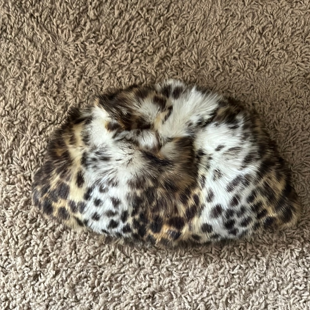 Faux fur hat